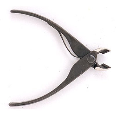 Photo1: Bonsai branch cutter with spring (Miniature)