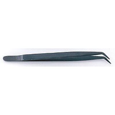 Photo1: Bonsai handmade professional curved tweezers