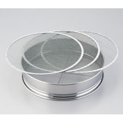 Photo1: Stainless steel sieve 300mm (11.81in)