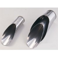 Stainless steel scoop