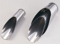 Stainless steel scoop