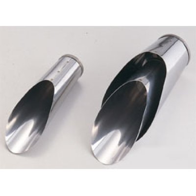 Photo1: Stainless steel scoop