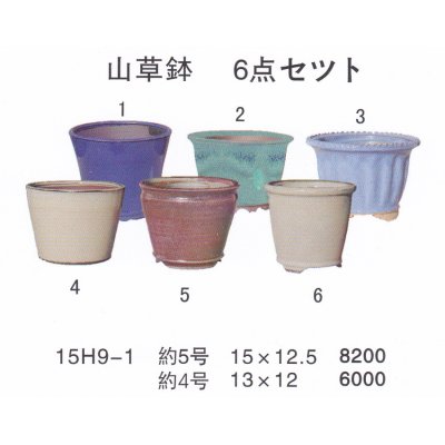 Photo1: bonsai pot set