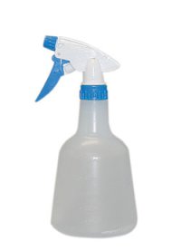 Plastic spray bottle