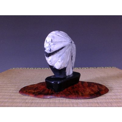 Photo3: Suiseki / Kikka-seki (with one pedestal)