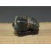 Photo3: Suiseki / Kamogawa-ishi ： Frog shaped stone (with one pedestal) (3)