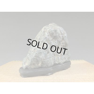 Photo3: Suiseki / Kamogawa-ishi (with one pedestal)