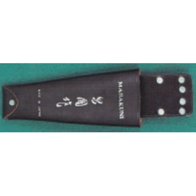 Photo1: Leather sheaths for Pruning shears (MASAKUNI)