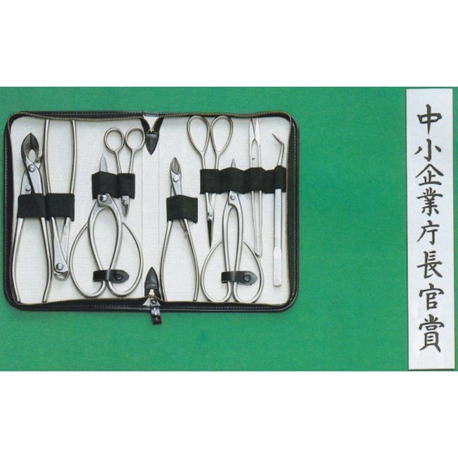 Bonsai tool 9pieces set (MASAKUNI)：MASAKUNI bonsai tools mail order sales／FROM JAPAN/MASAKUNI