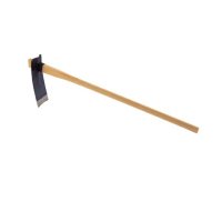 Steel gardening hoe