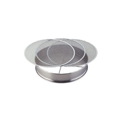 Photo1: Stainless steel sieve / 37cm