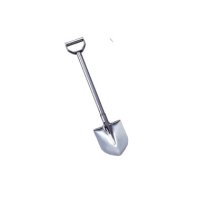 Stainless steel gardening scoop