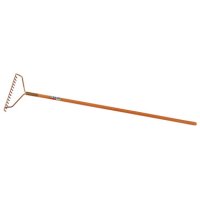 American gardening rake