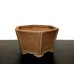 Photo1: "Hisada Keizan " Tokoname Pot / Japanese Bonsai Pot (1)