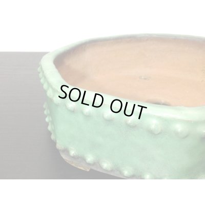 Photo4: "Shuho" Tokoname Pot / Japanese Bonsai Pot