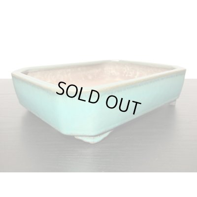 Photo3: "Shousen Yamaaki" Tokoname Pot / Japanese Bonsai Pot [HK0422]