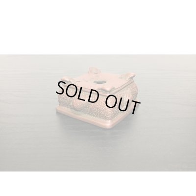 Photo10: "Bigei" Tokoname Pot / Japanese Bonsai Pot [HK0406]