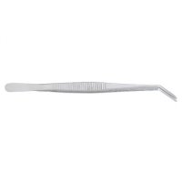 Bonsai prime curved stainless steel tweezers