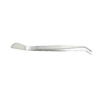 Bonsai curved stainless steel tweezers