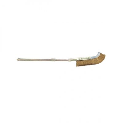 Photo1: Bonsai brass brush (J-shape)