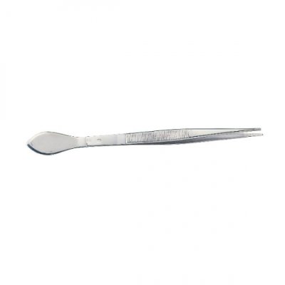 Photo1: Bonsai tweezers with a spatula