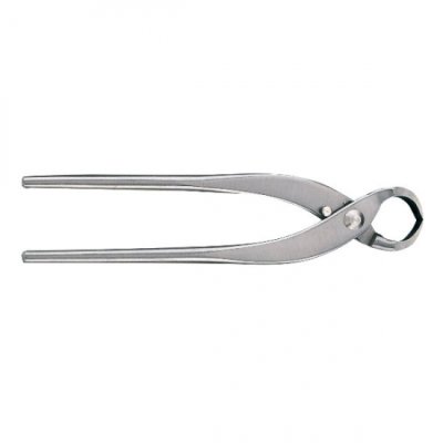 Photo1: Bonsai stainless steel root cutter (Large)