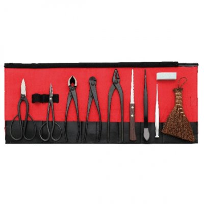 Photo1: Bonsai tool 10-pieces set (KIKUWA)