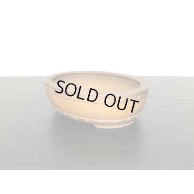 Photo3: "Bigei" Tokoname Pot / Japanese Bonsai Pot 