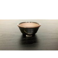 Satsuma Ware "Black Satsuma" / Golden Ji "Kin no Ji" / Chin Jukan Bonsai Pot 