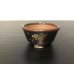 Photo2: Satsuma Ware "Black Satsuma" / Ume "Ume no Zu" / Chin Jukan Bonsai Pot  (2)