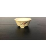 Satsuma Ware "Satsuma" / Ume "Ume no Zu" / Chin Jukan Bonsai Pot 