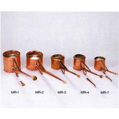 Photo2: Copper watering can / Size No.4