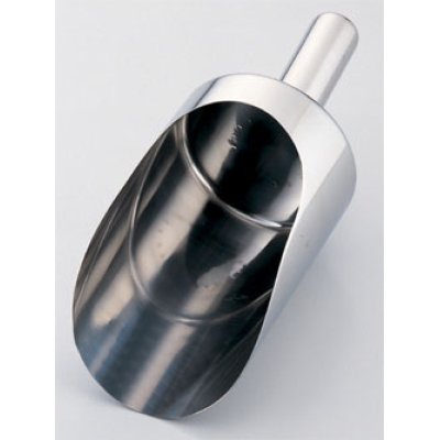 Photo1: Universal stainless steel scoop (Large)