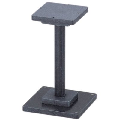 Photo1: Bonsai artificial marble display stand (Middle) h200mm