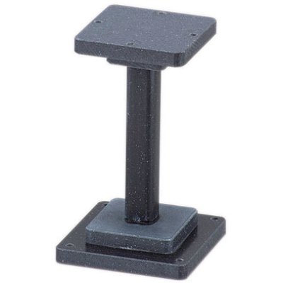 Photo1: Bonsai artificial marble display stand (Small) h150mm