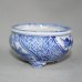 Photo2: Kutani Ware Round Pot “Eisho” Sometsuke Sho-Chiku-Bai pattern / D67mm [A9502] (2)