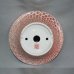 Photo8: Kutani Ware Round Pot “Eisho” Akae Komon pattern / D130mm