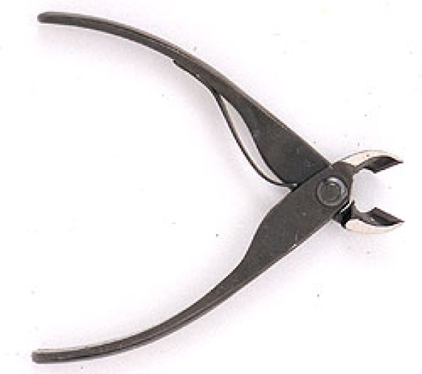 Photo1: Bonsai branch cutter with spring (Miniature) (1)