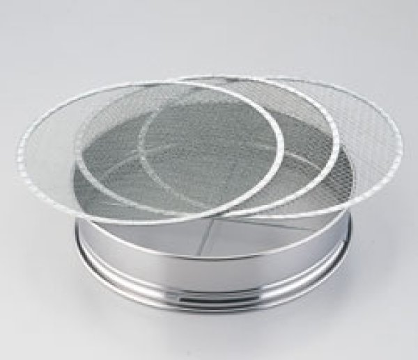 Photo1: Stainless steel sieve 300mm (11.81in) (1)