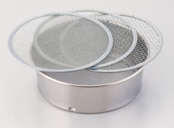 Photo1: Stainless steel sieve 210mm (8.27in) (1)