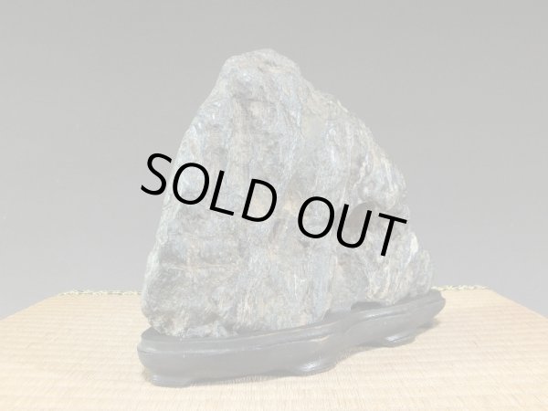 Photo6: Suiseki / Kamogawa-ishi (with one pedestal) (6)