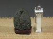 Photo4: Suiseki / Abegawa-ishi ： Taki-ishi (with one pedestal) (4)