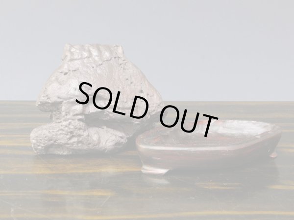 Photo3: Suiseki / Kuzuya-ishi (with one pedestal) (3)