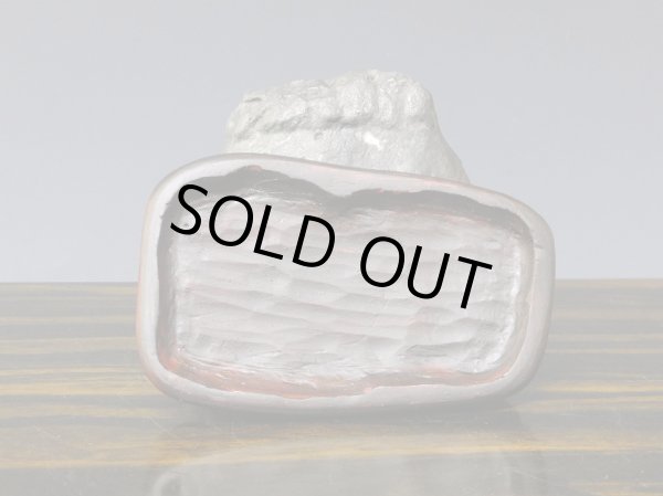 Photo4: Suiseki / Kuzuya-ishi (with one pedestal) (4)