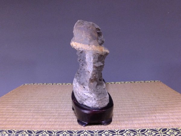 Photo5: Suiseki / Abegawa-ishi (with one pedestal) (5)