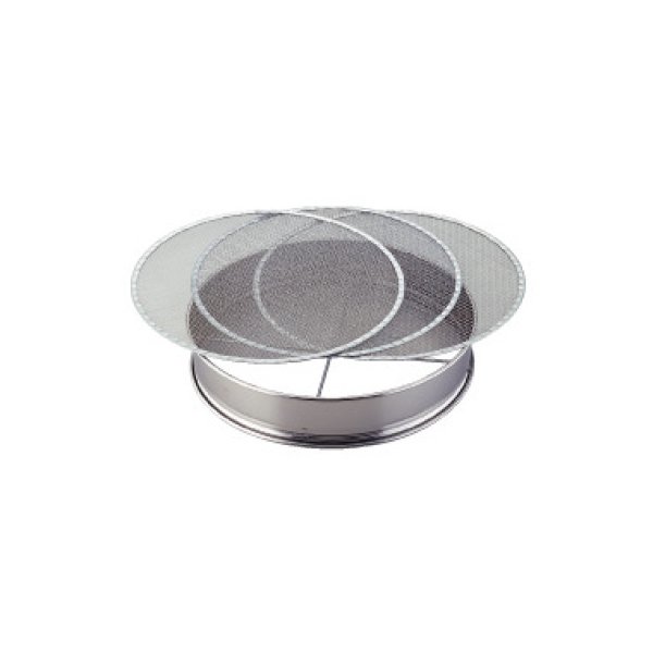 Photo1: Stainless steel sieve / 37cm (1)