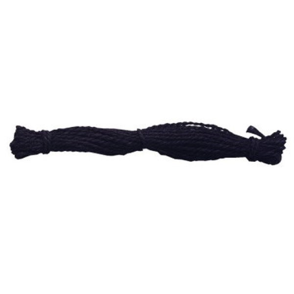 Photo1: Hemp-palm rope / Black (1)