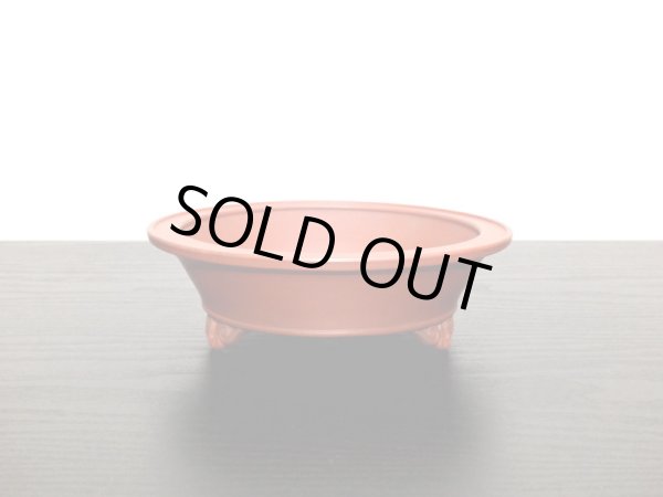 Photo2: "Bigei" Tokoname Pot / Japanese Bonsai Pot (2)