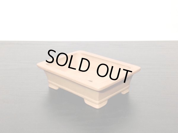 Photo4: "Gyozan" Tokoname Pot / Japanese Bonsai Pot (4)