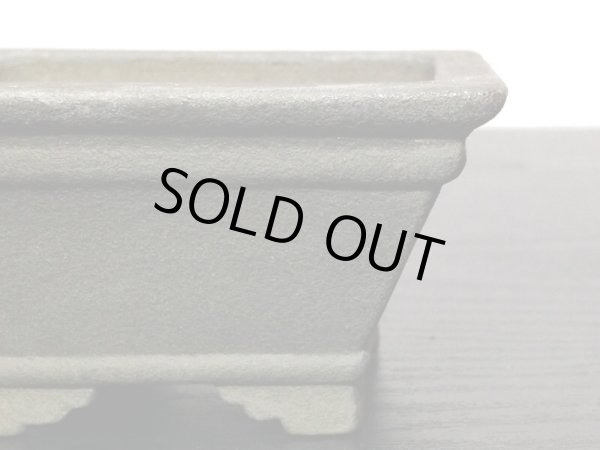 Photo4: "Yamaaki " Tokoname Pot / Japanese Bonsai Pot (4)